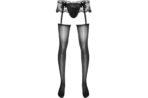 Alvivi Herrleggings, nylonstrumpbyxor, spets, strumpbyxor, män, strumpbyxor, underkläder, underkläder