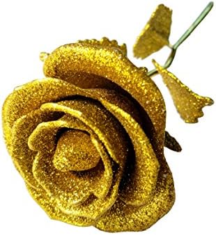 Love Forever 24k Gold Rose,Best Gift for Girls Women Men,Christmas Valentine's Day Mother's Day Anniversary Special Day with Gift Box(Gold)