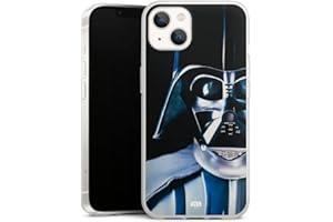 DeinDesign Silikon Hülle kompatibel mit Apple iPhone 13 Case transparent Handyhülle Darth Vader Star Wars Fanartikel