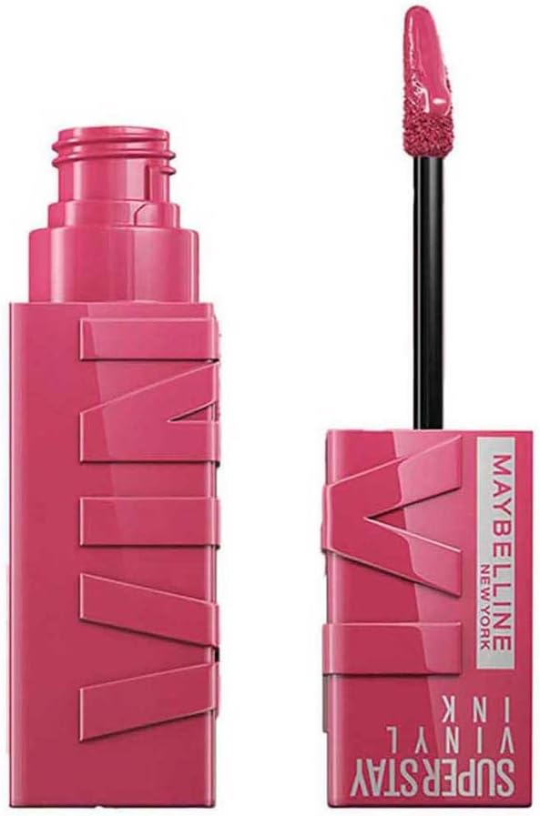 MAYBELLINE Super Stay Vinyl Ink Uzun Süre Kalıcı Likit Parlak Ruj 20 Coy