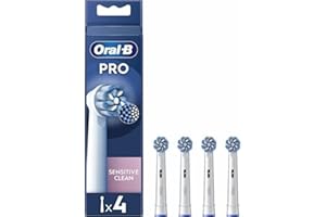‎ORAL-B Oral-B Pro Sensitive Clean Elektryczna szczoteczka do zębów, zestaw 4 sztuk