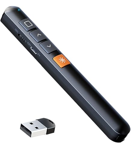 SANGFUN S9 PowerPoint Fernbedienung - Presenter Mit Laserpointer