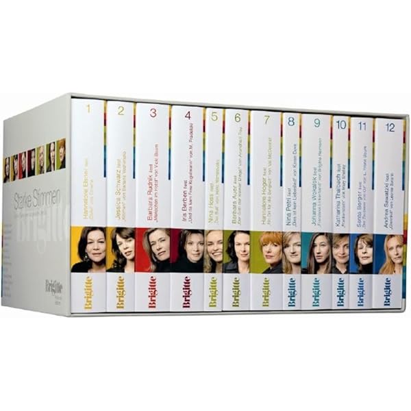 Brigitte Starke Stimmen. Die Krimis 12冊 Amazon.com: BRIGITTE - Starke Stimmen. Die Editions-Box 