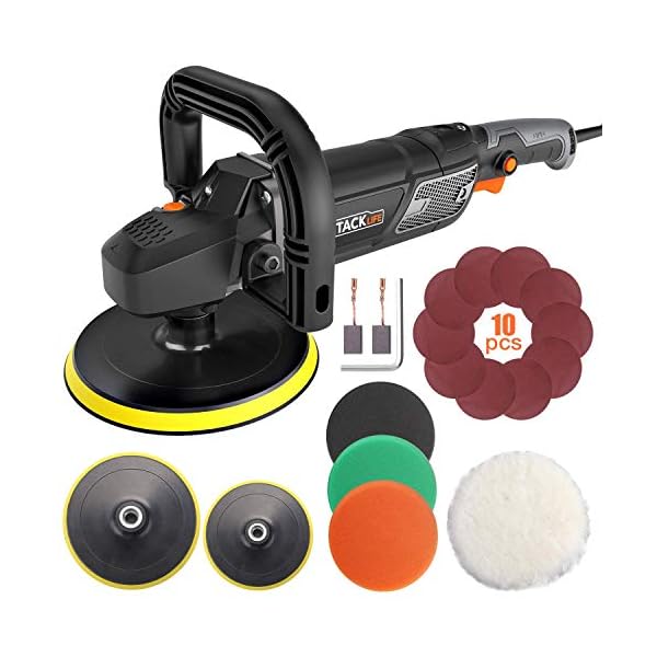 TACKLIFE PPGJ01A Schleifmaschine mit Koffer