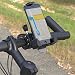 Produktbild Fahrrad Handyhalterung Universal Anti-Shake Motorrad Radsport Fahrrad-Lenker Handyhalter Fahrradhalterung Stabile Handy Halterung Halter für Smartphone wie GPS (Schwarz)