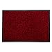 Produktbild casa pura Schmutzfangmatte Brasil für den Eingangsbereich | mit Ornament | Rutschfest & flach | rot | 3 Größen (40x60cm)