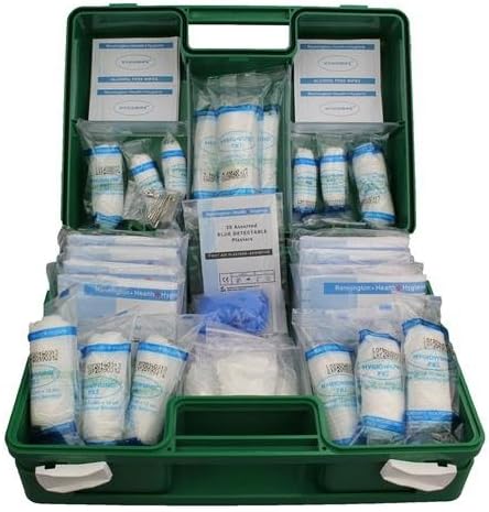 HSE Compliant Catering/Kitchen First Aid Kit - 21-50 Person In Deluxe Case