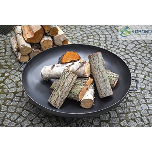 Feuerschale Ø100cm mit Loch, 25cm Höhe - 3