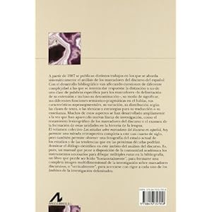 Los estudios sobre marcadores del discurso en español, hoy (Bibliotheca Philologica)