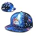 Produktbild Rogerds Baseball Kappe für Herren/Damen,Sternenhimmel Mütze,Hüte Retro Vintage Colorado Mountain & Sun Starry Sky Flat Along Baseball Cap Hip Hop Hats Men's Teens Hats
