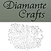 300 x 1mm White Round Pearl loose Flat Back Rhinestone Nail Body Vajazzle Gems - created exclusively for Diamante Crafts