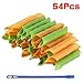 AllRight DIY Hair Curlers Tool Styling Rollers Magic Rollers Ringlet 54 PCS
