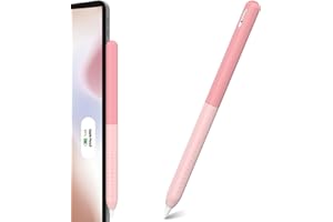 NIUTRENDZ Silicone iPencil Case Compatible with Apple Pencil 2nd Gen Case Gradient Pink Protective Cover Sleeve Skin