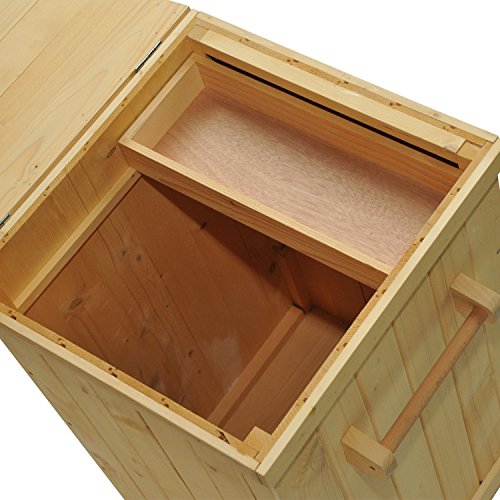 Outsunny Gartenhaus, natur, 45 x 48 x 69 cm, 845-046 - 8