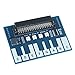 Produktbild MakerHawk BBC Microbit Mini-Piano-Modul für BBC Micro: Bit-Board, Touch-Tasten zum Abspielen von Musik, Micro: Bit Edge Connector direkt steckbar, mit RGB-LED-Summer zum Abspielen von Musik