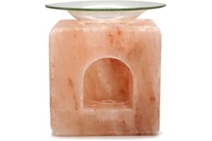 Aromasenses.- Quemador de Sal del Himalaya para Aceites Esenciales (Indra)