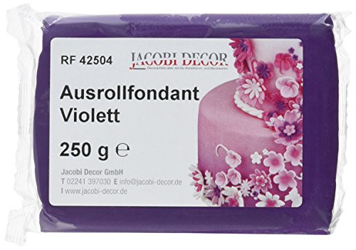 Cake Company Fondant violett, 4er Pack (4 x 250 g)