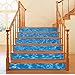Produktbild 6 Teiliges Set Aufkleber Der Treppe 3D Sea View 3D Poolleiter Wandaufkleber Entfernbare Tapete Hauptdekoration Bodenaufkleber 18 * 100cm