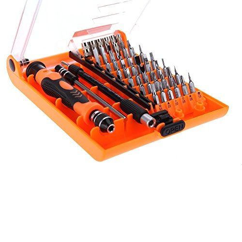 MoonLi 45 in 1 Multifunktions Schraubendreher Set Hardware Magnetische Schraubendreher Satz Reparatur Werkzeuge für Handy PC Multi Werkzeug Macbook Elektronik (45 in 1) - 4