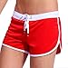 Produktbild Swallowuk Herren Casual Trunks Kurz Shorts Schwimmhose Badehose Hose Unterwäsche Unterhose Slips Outdoor Sommer Pants (L, Rot)