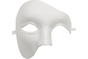 Coolwife Masquerade Mask Vintage Phantom Of The Opera One Eyed Half Face Costume
