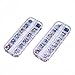 eBoot Nail Art Decorations Rhinestones 6000 Pieces 12 Color 2mm with Storage Boxes