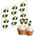 Produktbild 12 Kobold Cupcake Stecker für St. Patricks Tag 'Aufrechtständer' reispapier kuchendekorationen (uncut)