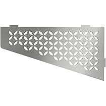Schlüter Shelf-E-S1 planchet 21x21 cm curve rvs geborsteld kopen