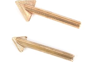 Lrtzizy 2 Pcs Auto Bumper Welding Tip Replacement Tip for 80 Watt Iron Plastic Welding, TEO, PP Welder Equipment Accessories