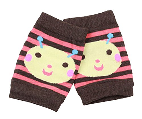 4 Pairs Newborn Toddler Knee And Elbow Pads Crawling Safety Protector BEES