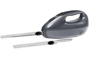 Wahl James Martin Electric Knife, Electric Carving Knife with Two Blades, Standard and Coarse Blades, Soft Grip Handle, Carving and Cutting Frozen Food, Meat, Vegetables, Food Preparation Knife