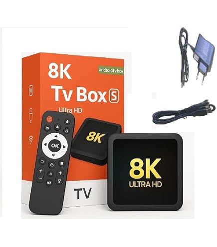 STRONG SRT420 Streaming Box Android TV, DVB-T 4K UHD, 2GB RAM + 8GB Memoria, Wi-Fi 5, Bluetooth BLE 5.0, HDR10+, Nero