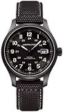 HAMILTON HERREN 42MM AUTOMATIKWERK SCHWARZ LEDER ARMBAND DATUM UHR H70575733