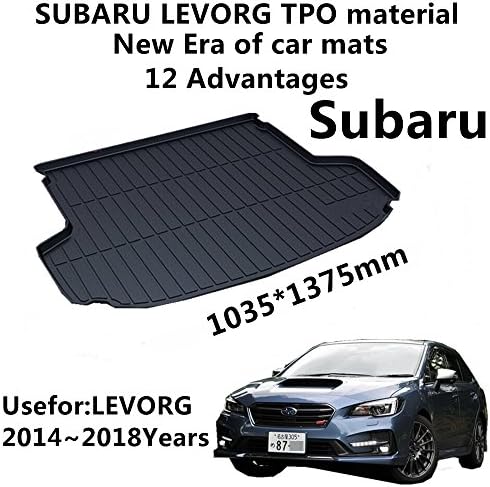 AUNAZZ/Trunk Mat Cover TPO Material Rubber Rear Trunk Cargo Liner Trunk Tray Floor Mat Cover 1 PCS Antibacterial, Waterproof, Odorless