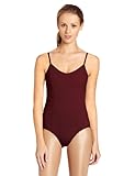 cc101 capezio princess camisole leotard burgendy medium ladies ballet dance