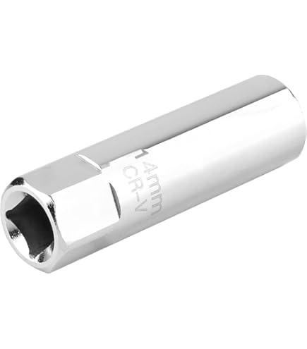 12-punts aansluiting 14 mm bougiedop universeel hoge zichtbaarheid 3/8 bougie polijstdop magnetisch verwijderingsgereedschap aandrijving 12-punts 12-punts aansluiting 14 mm bougiedop universeel hoge zichtbaarheid 3/8 bougie polijstdop magnetisch verwijderingsgereedschap aandrijving 12-punts