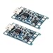 Price comparison product image Baoblaze 2Pcs 1A 1S 3.7V 18650 Lithium Battery Charging Module USB Board Electronic Component