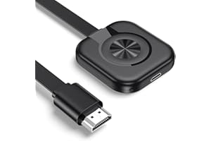 THECOOPIDEA 4k Wireless HDMI Dongle,Récepteur HDMI sans Fil 2.4G,WiFi Dongle Screen Mirroring Display Wireless Adaptateur pour Android,iOS, Windows,Mac,Chromecast,Projecteur,Streaming vidéo Facile et Rapide