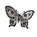 OverDose 1PC Women Girl Butterfly Diamond Hairpin Edge Clip Clip Bangs