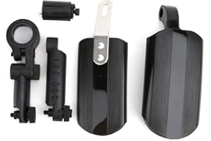 ALOMEJOR Guardabarros De Bicicleta Plegable Telescópica Guardabarros De Plástico Al Aire Libre