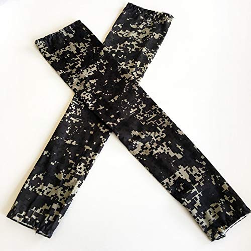 Preisvergleich Produktbild 5 Paar Sportarmmanschetten UV-Sonnenschutzkühlung Armhandschuh-Schutzhandschuhe Verschiedene Handschuhe (Color : Black)