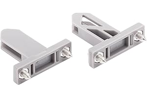 1 par Plantillas de perforación para el montaje frontal de los Sistemas de cajones JUNKER-SLIM blanco Altura 84 mm Plantilla de marcado de SOTECH