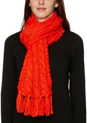 Codello Hyperculture Coloursplash Hknitted Women's Scarf Orange One Size