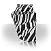 Roo Beauty Hairdressing Pouch, Scissor Holster, Hair Kit Accessories in Clipper Zebra