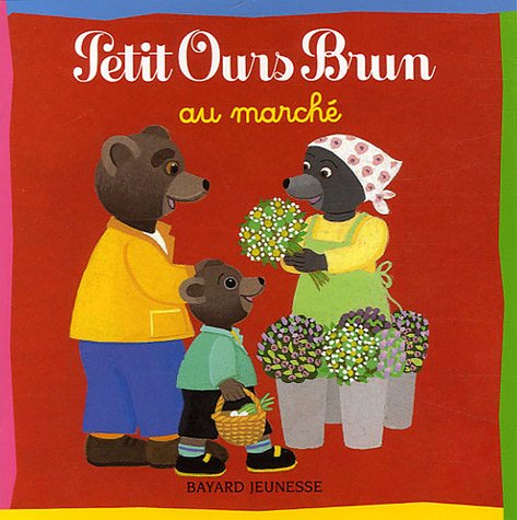 couverture de : Petit Ours brun au march&eacute;