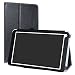 Produktbild LiuShan Odys Pace 10 Hülle, Folding PU Leder Tasche Hülle Case mit Ständer für 10.1" Odys Pace 10 Tablet (Nicht Fit Odys Pace 10 LTE V2),Schwarz