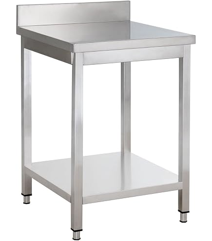 Edelstahl Arbeitstisch PREMIUM - 80x40cm 3 Böden Küchentisch Zerlegetisch Gastro Edelstahl Arbeitstisch PREMIUM - 80x40cm 3 Böden Küchentisch Zerlegetisch Gastro