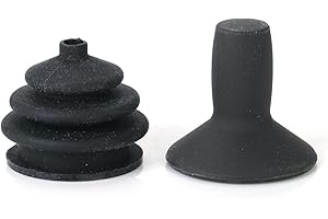 BODYA Joystick Controller Knopf und Gamasche für Elektrorollstuhl, Mobilitätshilfe, Schwarz