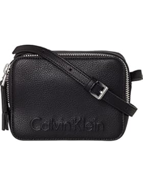 Calvin Klein Edge Zip Damen Cross Body Bag Schwarz