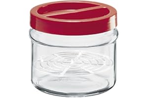 BORGONOVO Vaso Contenitore Barattolo in Vetro per Conserve 2,5 Lt Ortes sott'olio sottaceto